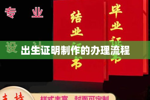 志丹出生证明制作的办理流程